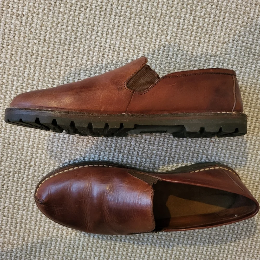 Cole Haan Women's Brown Leather Loafers, size 9N - Picture 4 of 5